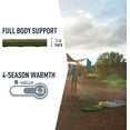 thumbnail image 4 of Camp Plus Self-Inflating Foam Sleeping Mat for Camping, Rectangular - Regular (72 x 25 x 3 inches), 4 of 8