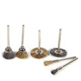 thumbnail image 6 of HANXIULIN 36 Pieces Wire Brushes, Metal Polishing Brushes With 3 Different Sizes, Steel Wire Wheel Cleaning Brushes, Mini Dremel Rotary Tools Accessory Home Kitchen Supplies, 6 of 7