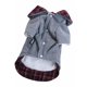 thumbnail image 5 of Mascota Perro Ropa de para proteger de invierno Perro Transpirable Confort para proteger de Suministros para mascotas Rojo-l Yinane Abrigo de algodón para perros, 5 of 8