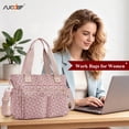 thumbnail image 3 of SUOSDEY Work Tote Bags for Women,Large Capacity Luxury Leather Laptop Bag Cup ,Tote Shoulder Handbag,Crossbody Messenger Bag, 3 of 9