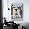 thumbnail image 3 of Funny Penguin Cute Black And White Penguin Kawaii Animal Family Posters Wall Art Painting Canvas Gift Living Room Prints Bedroom Decor Poster Artworks 20x30inch(50x75cm), 3 of 6