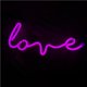 thumbnail image 4 of Luz De Modelado De Letras De Amor, Señal De Amor, Luz De Niña, Decoración De Niña Suave, Luz De Neón, Luz De Neón Led Methold HA025017-01, 4 of 7