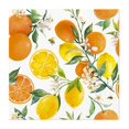 thumbnail image 1 of Set of 6 Small Citrus with Bees Napkins, 1 of 1