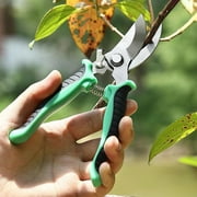 PEONAVET Stainless Steel Pruning Shears Stainless Steel Multifunction Tree Gardening Shears Orchard Flower Garden Tree with Floral Scissors