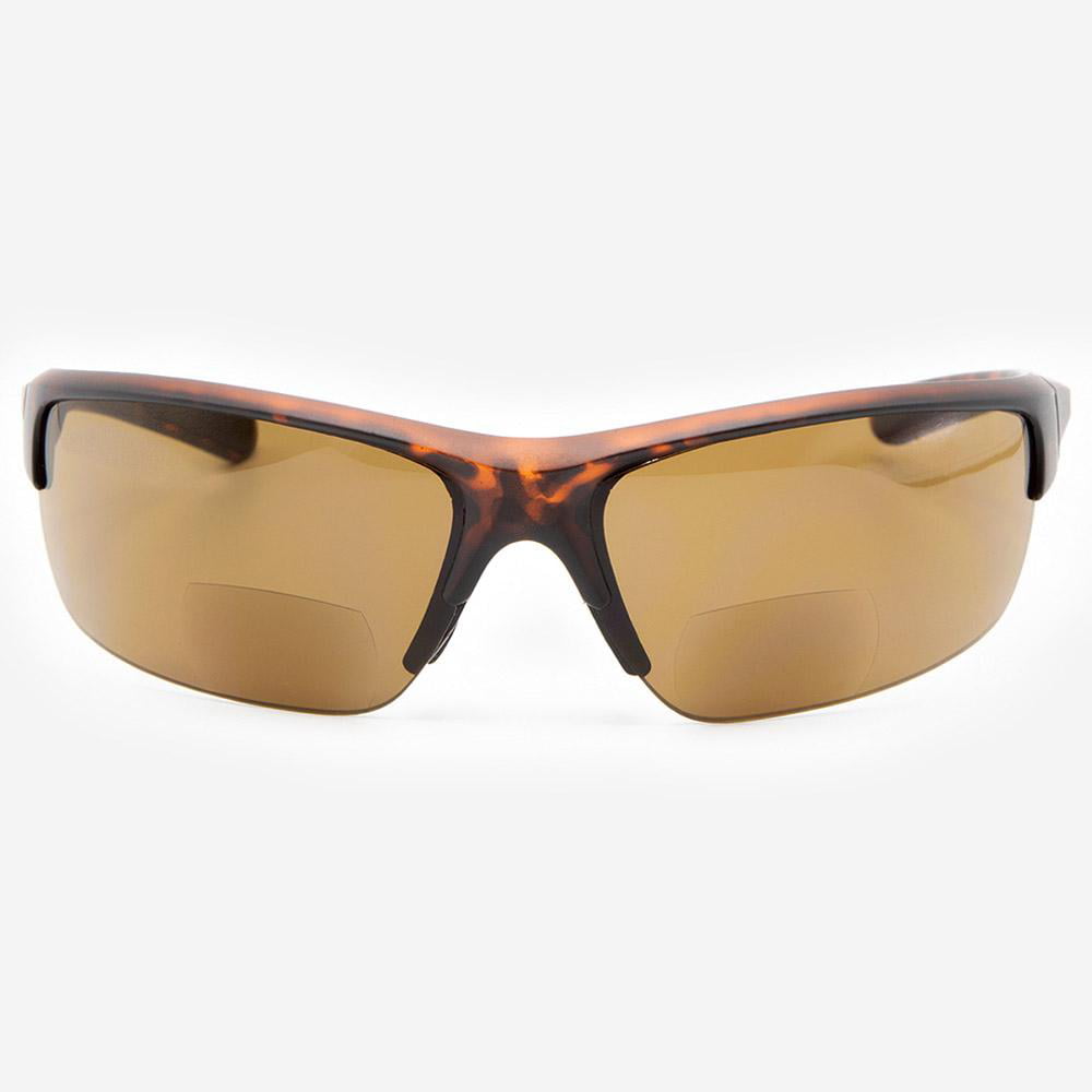 Bifocal Sunglasses for Men and Women Wrap Around Reading Sun Tinted Glasses with Readers Rome 