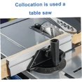Table Saw Ruler Miter Gauge Fence System Woodworking Block Tools