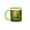 Green/White, variant on 3drose, Autumn, Road, Mt Greylock, Massachusetts - Us22 Jmo0444 - Jerry and Marcy Monkman, 11oz Two-tone Red Mug