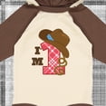thumbnail image 4 of Inktastic Cowboy 1st Birthday Western Boys Long Sleeve Baby Bodysuit, 4 of 5