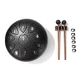 thumbnail image 2 of Steel Tongue Drum 8 pulgadas 11 Tone Hand Pan Drum Tank con baquetas Bolsa de transporte Likrtyny Para estrenar, 2 of 9