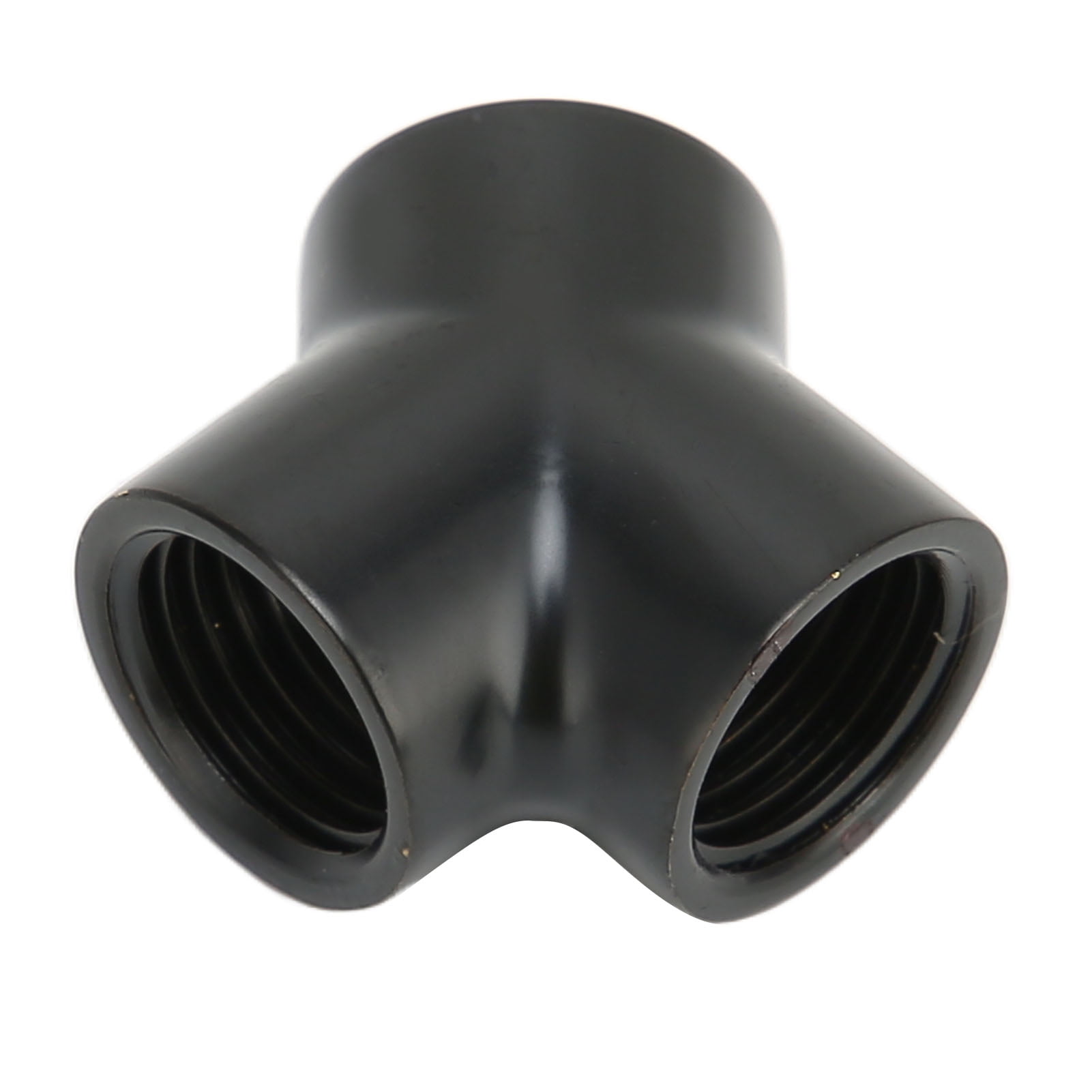 Water Cooling Fittings, Plated Cover Computer Water Fittings Compact Flexible Y Type 3 Way For