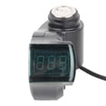 thumbnail image 2 of Voltímetro digital con pantalla de alta visibilidad y bloqueable de 12 a 99 V para bicicletas eléctricas, scooters y triciclos, 2 of 7