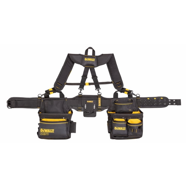 Cinturón de herramientas DEWALT, 25 bolsillos