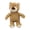 Brown, variant on Dog Companion for Heavy Chewers- New Indestructible Robust Bear Dog Toy, Resistant Squeaky Dog Toys for Heavy Chewers, Unbreakable Stuffed Plush Dog Toys for Aggressive Chewers (Light Brown L)