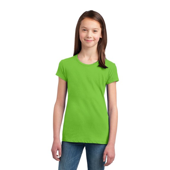 District Girls The Concert Tee-L (Neon Green)