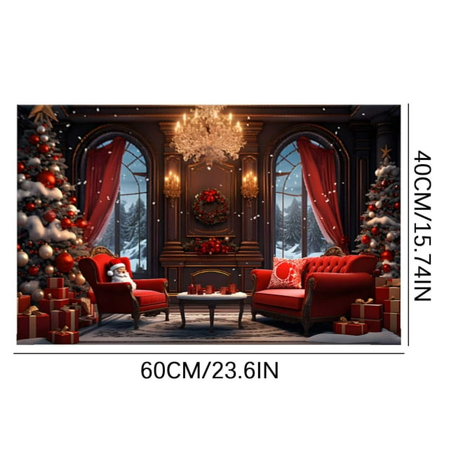 Christmas Home Decor Area Rug, Area Rug Living Room Carpet Floor Decoration