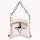 thumbnail image 2 of Bolso Bandolera para Mujer Bolso Bandolera Con Cadena Bolsos Informales Bolso Mano para Mujer (blanco), 2 of 9
