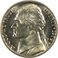 thumbnail image 1 of 1979 D Jefferson Nickel BU Uncirculated 5c Coin, 1 of 4
