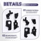 thumbnail image 3 of For CITROEN C5 Headlight Bracket Repair Kit Accessories, 3 of 5
