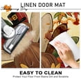 thumbnail image 5 of Thanksgiving Turkey Decorative Front Door Mat, Fall Maple Leaves Doormat Indoor Outdoor Non-Slip Floor Entryway Rug, Autumn Leaf Seasonal Farmhouse Home Kitchen Decoration 17x29 Inch, 5 of 6