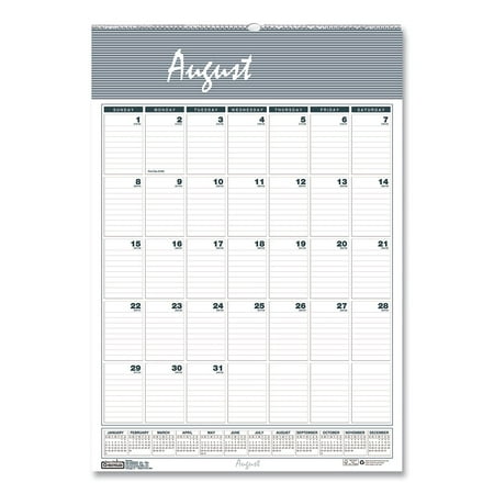 2023-2024 House of Doolittle Bar Harbor Academic Wall Calendar 22 L x 15.5 W (HOD353)