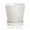 White, variant on BUYMAX 10 inch Ceramic Planter with Saucer, White Flower Pot for Indoor Outdoor Plants, 1-Pack