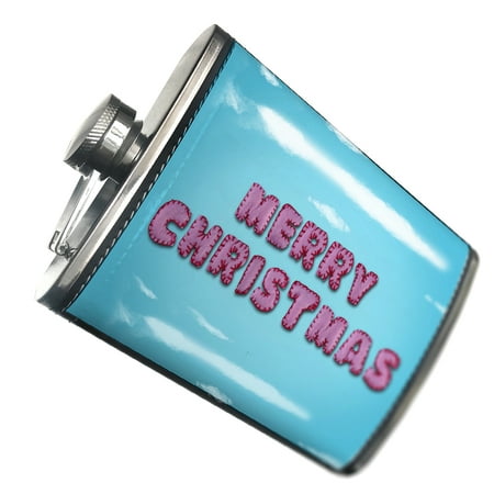 

NEONBLOND Flask Merry Christmas Felt Fabric Hand Made