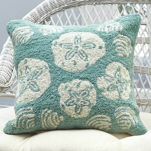 Indoor/Outdoor Coastal PillowsShell