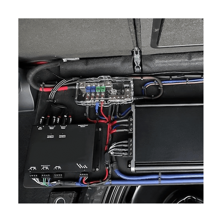 Power Distribution Block, Fused Power Distribution Block Car Audio 