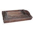 thumbnail image 1 of Cheung'S FP-3682-5 Set de 5 Plateaux de Service en Bois, 1 of 1