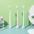 thumbnail image 3 of Bathroom Vanity Cup Toothbrush Holder with Mirror Single Hook Plastic Organizer, 3 of 6