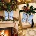 thumbnail image 2 of Christmas Cash Gift Ornament, Plastic Butterfly Design a Cash Gift Holder, with Hanging Ribbon for Xmas Tree Wreath and Garland, 2 of 4