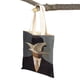 thumbnail image 2 of Bolsas de compras para mujer con estampado de pintura surrealista de René Magritte, bolso de mano de lona con arte geométrico informal y estampado de doble cara, 2 of 5
