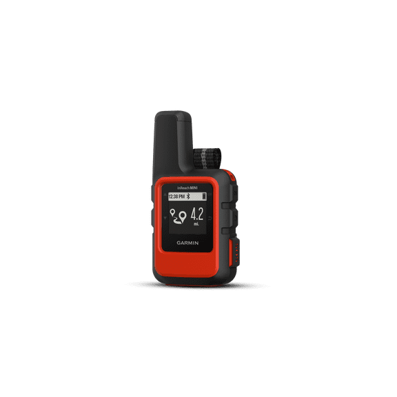 Garmin Inreach Mini, Orange, Rugged & Lightweight GPS Satellite Communicator w/ InReach & SOS