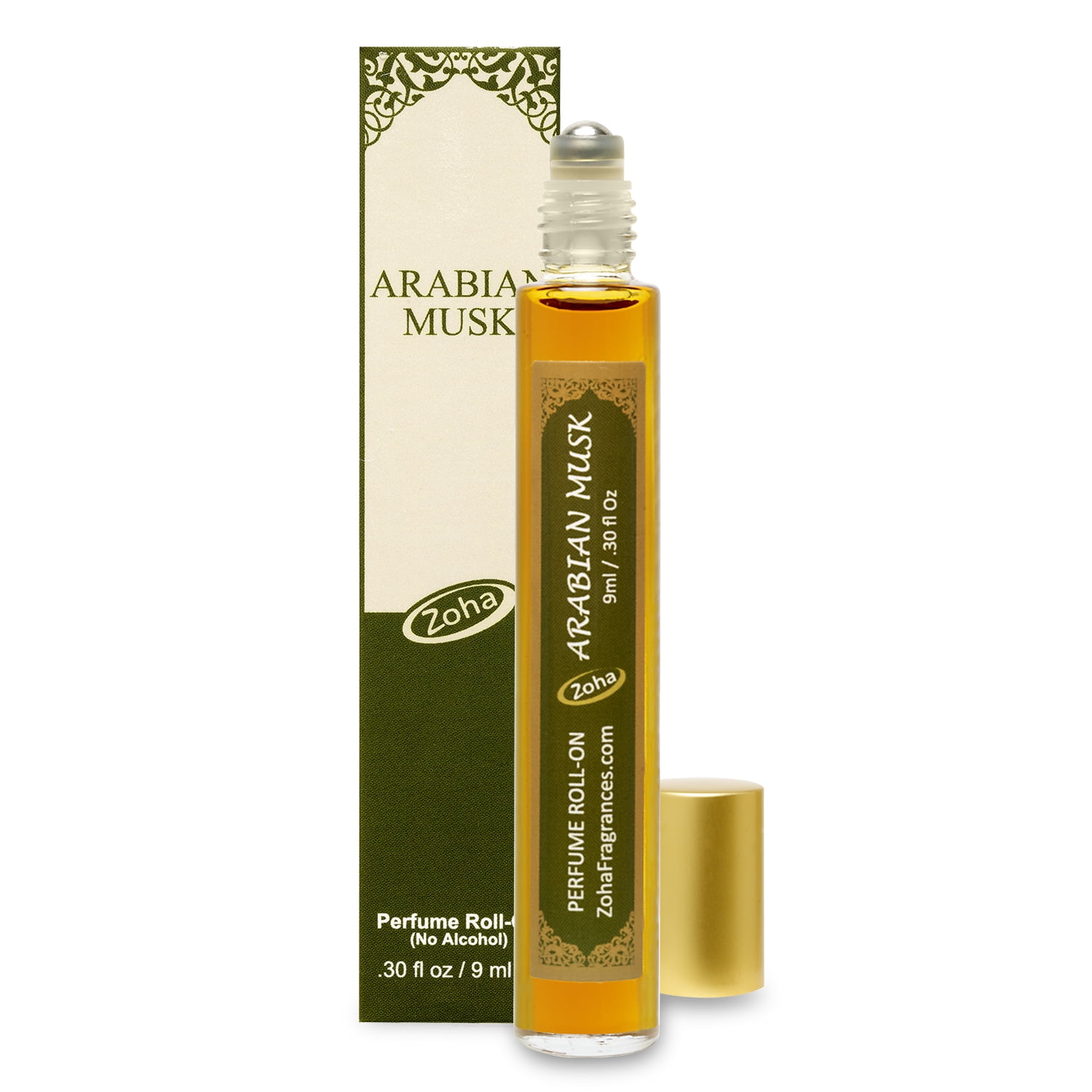 Arabian Musk Perfume Oil Roller (No Alcohol) Essential Oils and Clean