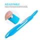 thumbnail image 3 of 2 unidades de correas protectoras profesionales para la tráquea y el cuello (azules), 3 of 8