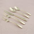 thumbnail image 4 of Cambridge Poet PVD Champagne Satin 18/0 20-Piece Flatware Set, 4 of 5