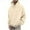 Beige, variant on Mens Pullover Hooded Dressy Casual Hoodies Fleece Lined Sweatshirts Y2K Fashion Clothes with Pockets Purple S