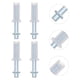 thumbnail image 1 of unbranded 6Ud Bisagras De Pivote Para Puertas Plegables De Metal Con Funcionamiento Silencioso, 1 of 8
