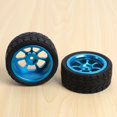 thumbnail image 5 of Neumáticos de goma YONGSHENG 65 mm para Wltoys 144001 A959 A959-b 124019 124018 RC azul, 5 of 5