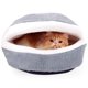thumbnail image 2 of Perrera desmontable con forma de hamburguesa para gatos, cama para dormir, nido, suministros para casa de mascotas, 2 of 8