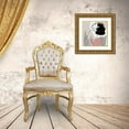thumbnail image 3 of Bolokofsky, Ronald 15x15 Gold Ornate Wood Framed with Double Matting Museum Art Print Titled - Modern Woman 421A, 3 of 4