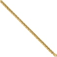 thumbnail image 2 of 14K Yellow Gold Polished Chain Bracelet (8.5 X 6.5) Made In Italy gb267-8.5, 2 of 5