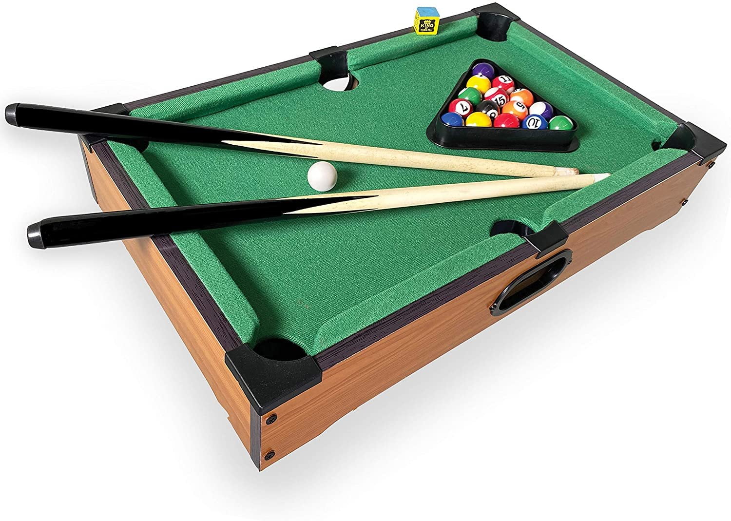 Buy Wholesale China Mini Tabletop Pool Set-billiards Includes Game Balls,sticks,chalk,brush  And Triangle, Billiards Game & Billiards Game at USD 7.8