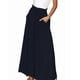 thumbnail image 3 of Pantalones Casuales para Mujer, con Cintura Elástica y Pierna , con Bolsillos. Azul Marino XXL, 3 of 9