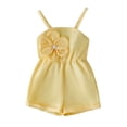 thumbnail image 3 of BOOMNY Baby Girls Jumpsuits Floral Embroidery Sleeveless Baggy Romper for Kids Soft Baggy Summer Playsuits, 3 of 9