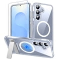 thumbnail image 1 of Funda de teléfono xiwxi para Samsung Galaxy S25 con soporte transparente, 1 of 6