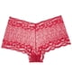 thumbnail image 4 of Gibobby Calzones de encaje para mujer Logo de personalizado, Tangas a de cintura , Bikini , tangas personalizadas, ropa interior de mujer, bragas, Tanga de algodón(Rojo,M), 4 of 5