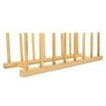 thumbnail image 2 of SHISUYAN Kitchen Plate Rack Bamboo Dish Draining Rack Multi-use Plate Organizer Plate Drainer, 2 of 9