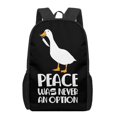 thumbnail image 3 of CHAO Mochilas escolares con diseño romántico de pareja de gansos y puesta de sol para niños y niñas, mochilas para estudiantes de primaria, mochilas para niños y adolescentes, mochilas de gran capacid, 3 of 5