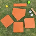 thumbnail image 1 of Baseball And Softball Home Plate Softball Mat Rubber Five-Piece Luminous Five-Piece Set, 1 of 2